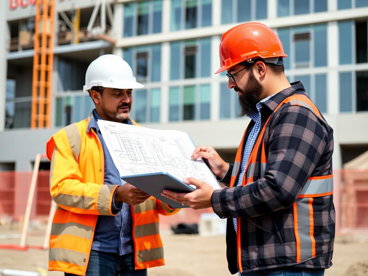 Équipe OMV France sur chantier